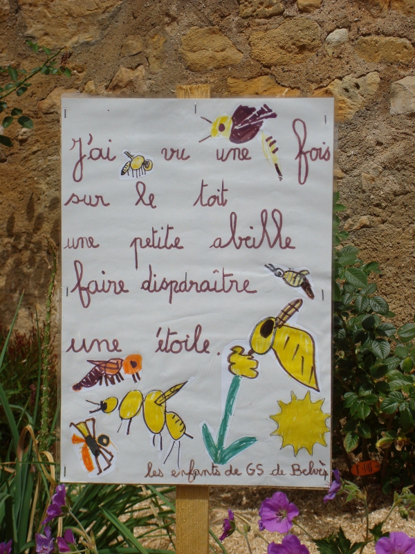 Poème d'enfant à Belvès - Dordogne