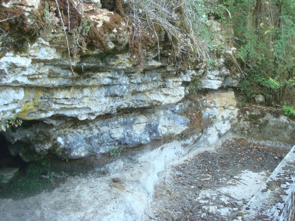 Source et bassin à Roquecave