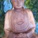 Bouddha en méditation fait la planche au gouffre du Lantouy