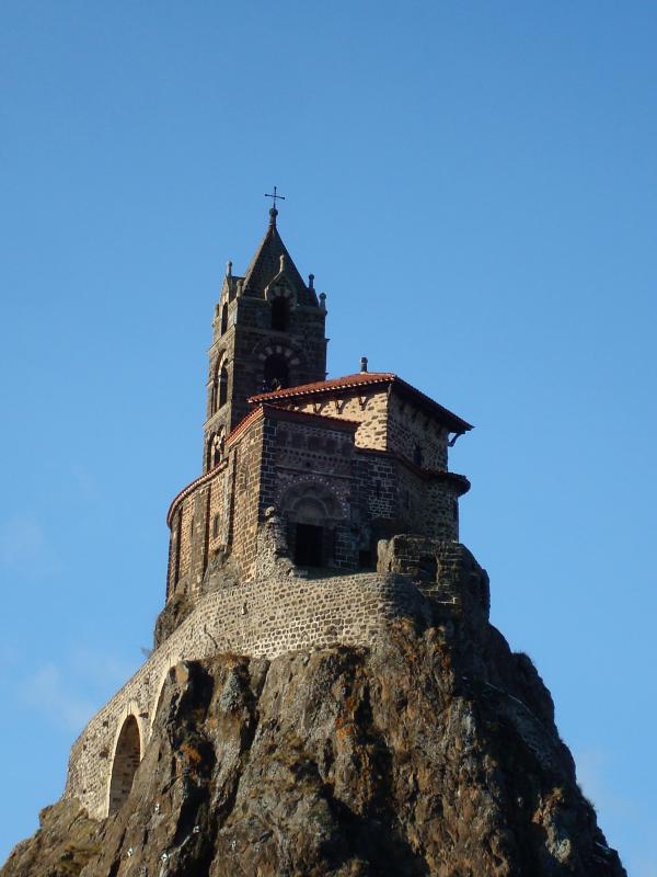 Puy en Velay - Rocher St Michel d'Aiguilhe