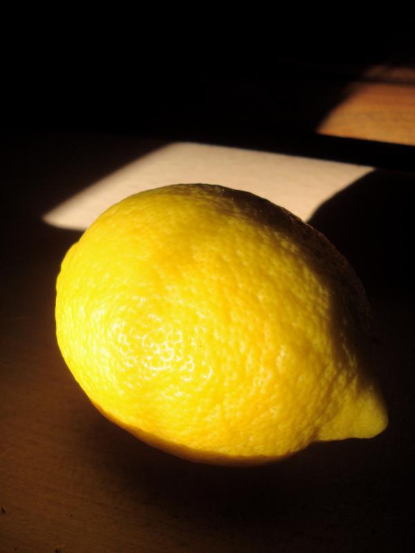 Mon premier citron